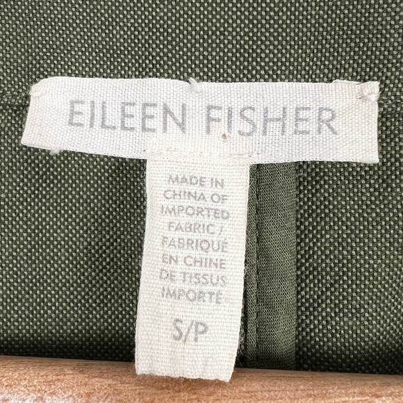 Eileen Fisher Womens S Sustainable Office Old Money Minimalist Open Front Jacket - Picture 7 of 11